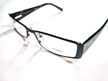 FENDI EYEGLASSES 602 424 BLUE SIZE 52 NEW AUTH  