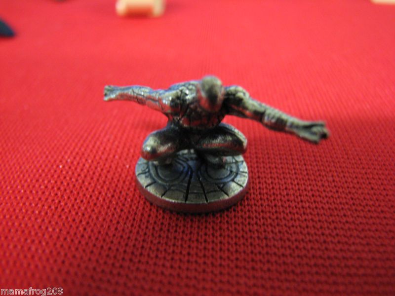 Spider man in Action Pewter Monopoly Game Piece 2002  