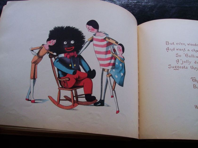 RARE 1895 Adventures Dutch Dolls & Golliwogg 1st Am Ed.  