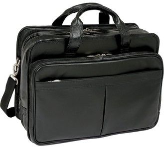 MCKLEIN USA WALTON LEATHER LAPTOP BRIEFCASE   R Series 642154839855 