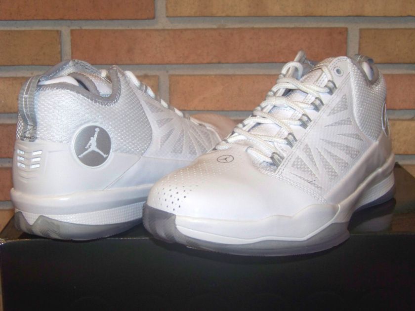 NIB Nike Air Jordan Chris Paul CP3 IV White Silver sizes 10, 10.5, 12 