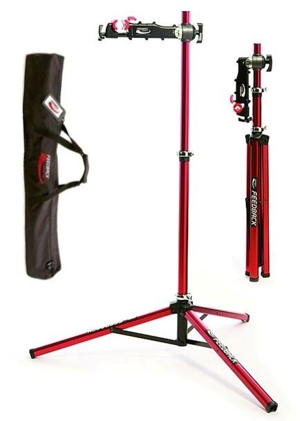 Feedback Sports Pro Elite Bike Repair Stand w Tote Bag 784887160209 