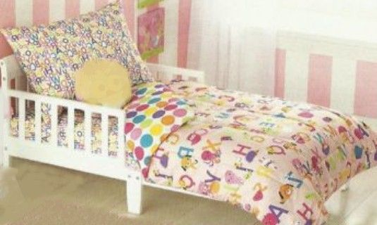 Piece Circo Alphabet ABCs Toddler Crib Girls Bed Set Target