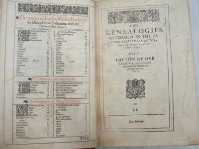 1611 The GREAT SHE BIBLE * 1st Edition * King James Bible * Fine 