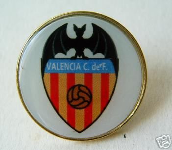 old sport pin badge football FC Valencia Spain Espana  