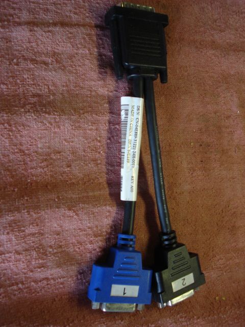 AWM Splitter Analog Computer Cable E74020  