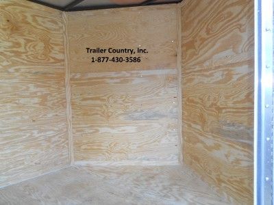   24 Custom Utility Enclosed Cargo Trailer w/ Porch + Ramp  