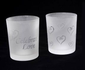 72 GLASS VOTIVE WEDDING CANDLE HOLDER FAVOR SUPPLIES  