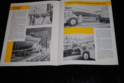 Pettibone Model RS Multikrane Crane Brochure   Railroad  