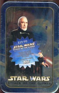 STAR WARS AOTC COUNT DUKU ATTACK OF THE CLONES TIN  