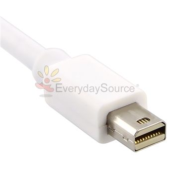Mini DisplayPort dp to DVI adapter cable For Apple new  