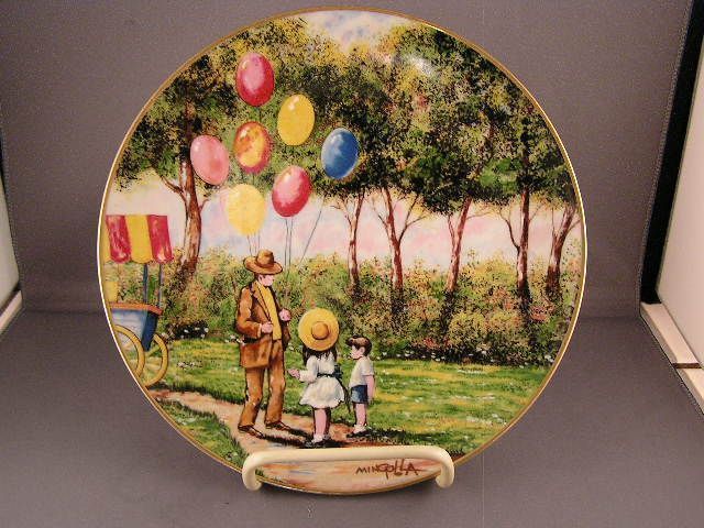 CALHOUNS COLLECTORS SOCIETY THE BALLOON MAN PLATE  