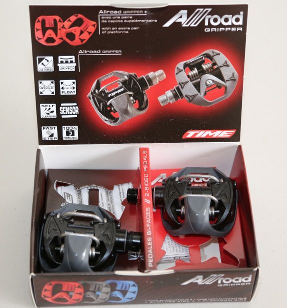   Road Gripper MTB pedals NIB with ATAC cleats     