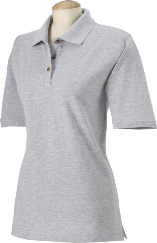 Harvard Square Ladies 100% Cotton Pique Polo Sport Shirt. HS152  