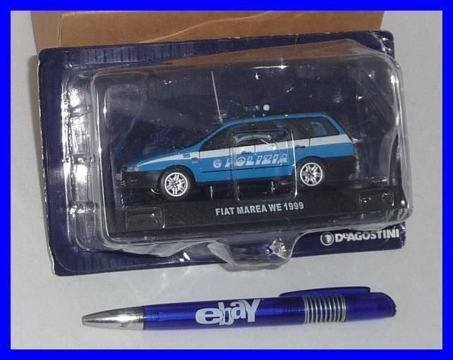 DieCast Model 1/43 Car FIAT MAREA Italian Police 1999  