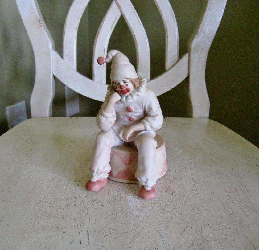 Vintage Enesco Send In The Clowns Still Music Box c1983  