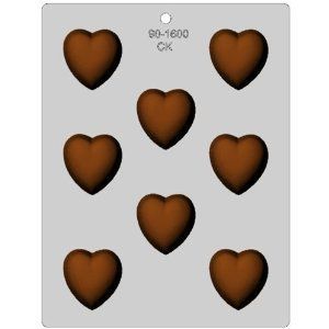 Inch Deep Heart Chocolate Candy Mold  