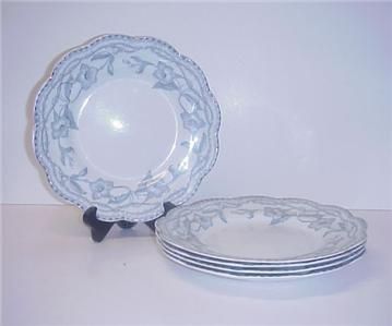 ANTIQUE JOHNSON BROTHERS THE LOTHAIR DINNER PLATES SET 5  