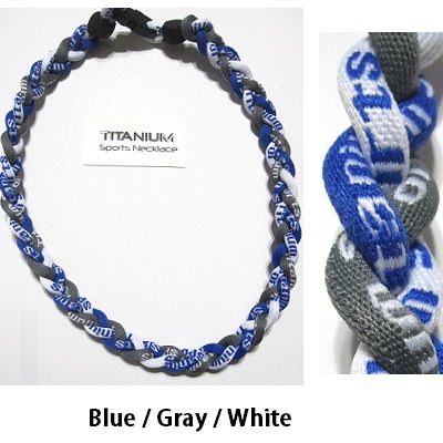 Titanium Tornado Baseball Necklace Ion Germanium Rope MLB Sport Energy 