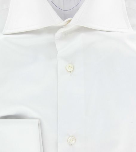 New $375 Barba Napoli White Shirt 14.5/37  