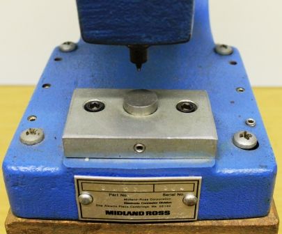 Midland Ross 3803 Press Punch  