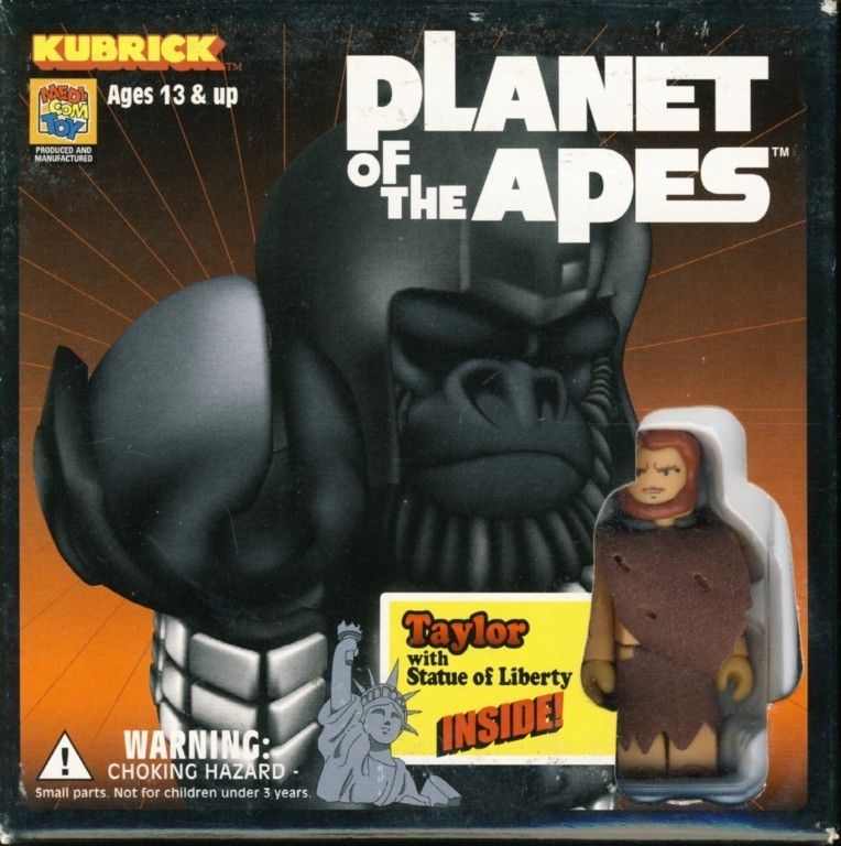 MEDICOM KUBRICK PLANET OF THE APES TAYLOR SET  