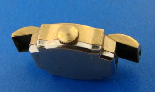 Orloff 17 Jewel 10K RPG Vtg Deco Style Watch Swiss P+R  