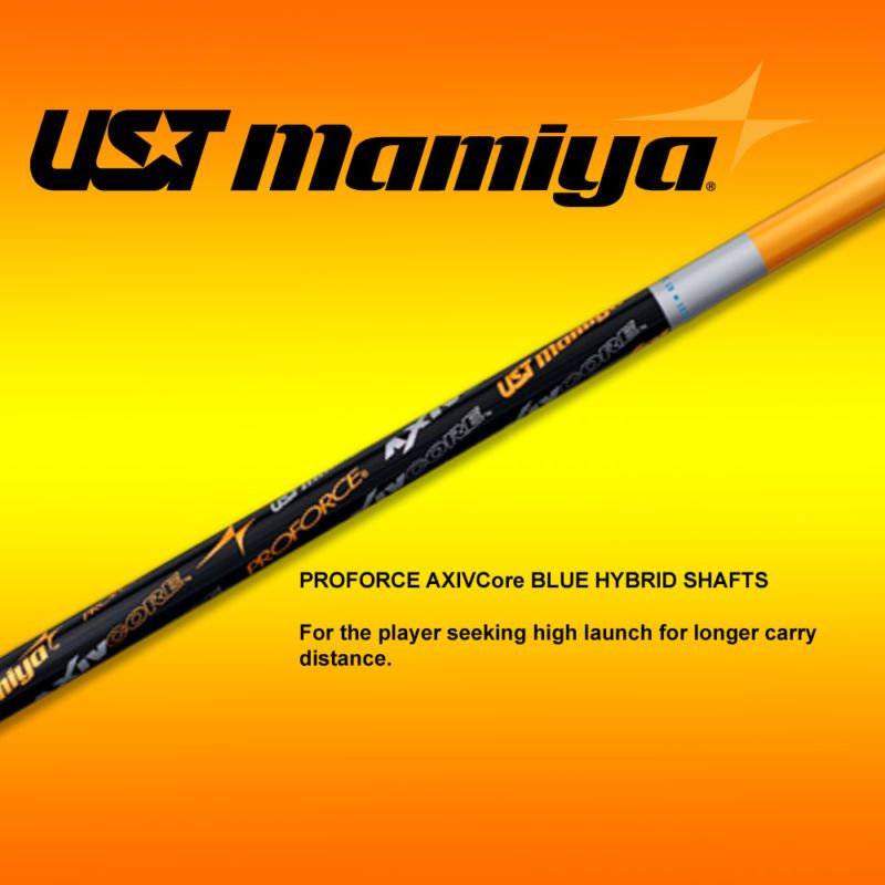 NEW UST MAMIYA PROFORCE AXIVCORE BLUE HYBRID SHAFT S  