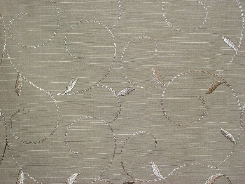 Mill Creek Fabric Embroidered Poly Silk 5 Yards  