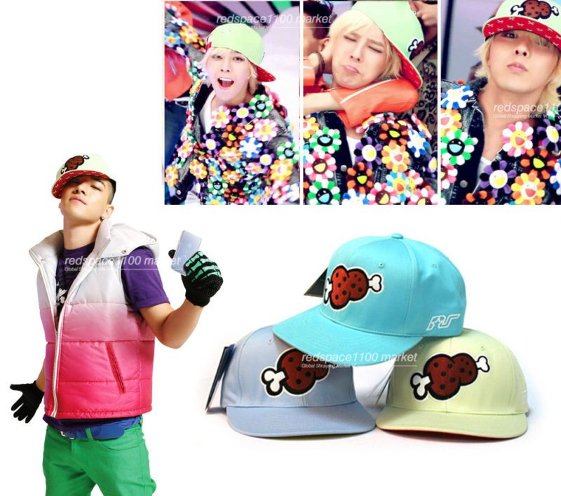 BIGBANG TAEYANG & G Dragon Meat Cap BIG BANG (1ea)  