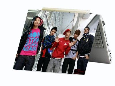 Big Bang KPOP Laptop Netbook Screens Skin Decal Cover  