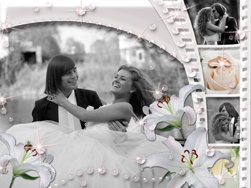 WEDDING ALBUM TEMPLATES for Photoshop PSD 3 SETS on DVD  