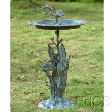 SPI Turtle & Fish Nautical Sundial or Birdbath  