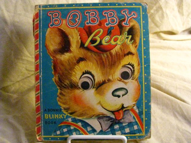 BOBBY BEAR A Bonnie Blinky Book HB Champion 1950 Cow  