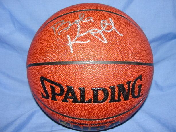 Bobby Knight signed basketball Indiana Hoosiers Bob  