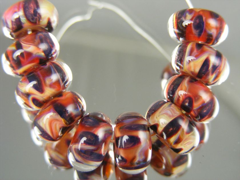 BDBD Lampwork Boro Beads SRA (10)   SALE Soak  