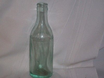 Cedar Rapids Bottling Works Iowa Soda Pop Embossed Bottle  