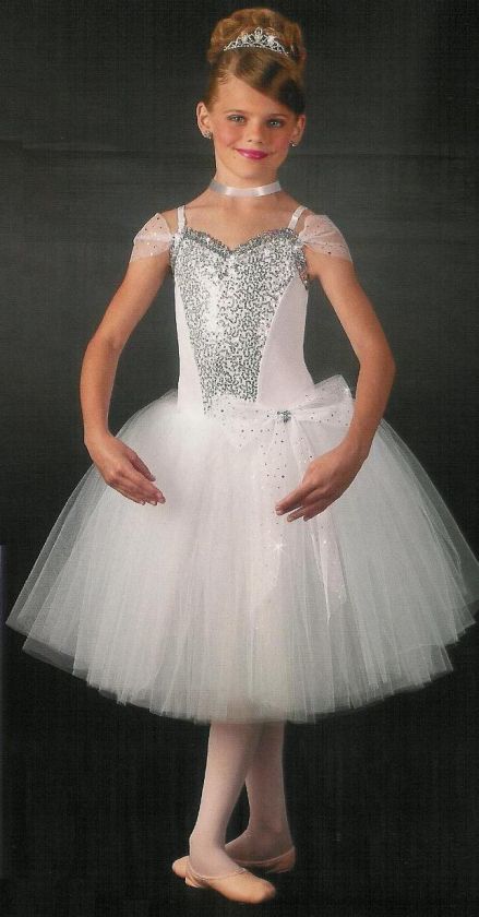   TUTU Dance Dress Ballet Winter Swan Lace Costume C6X7 & CM  