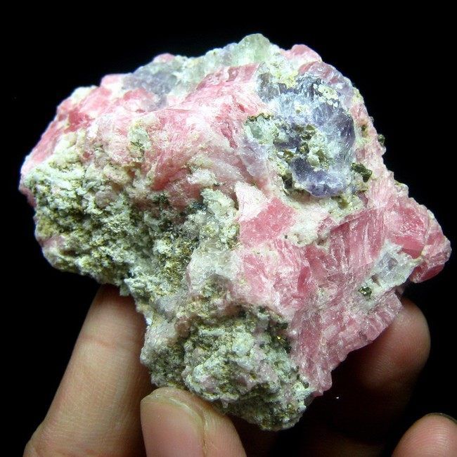 Pink Rhodochrosite Crystal Specimen rhgx5ie1476  