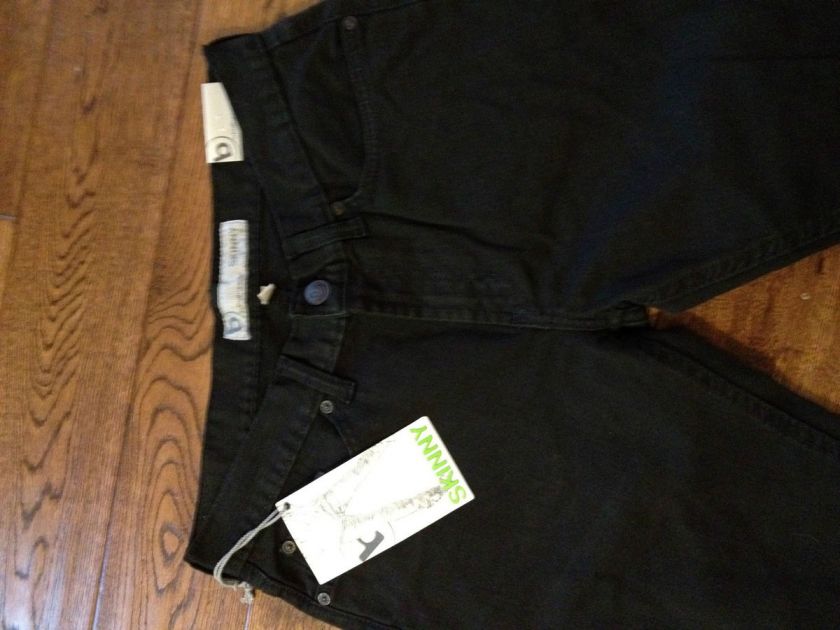 Bullhead Jeans NWT Black Skinny Jeans Mens Boys  