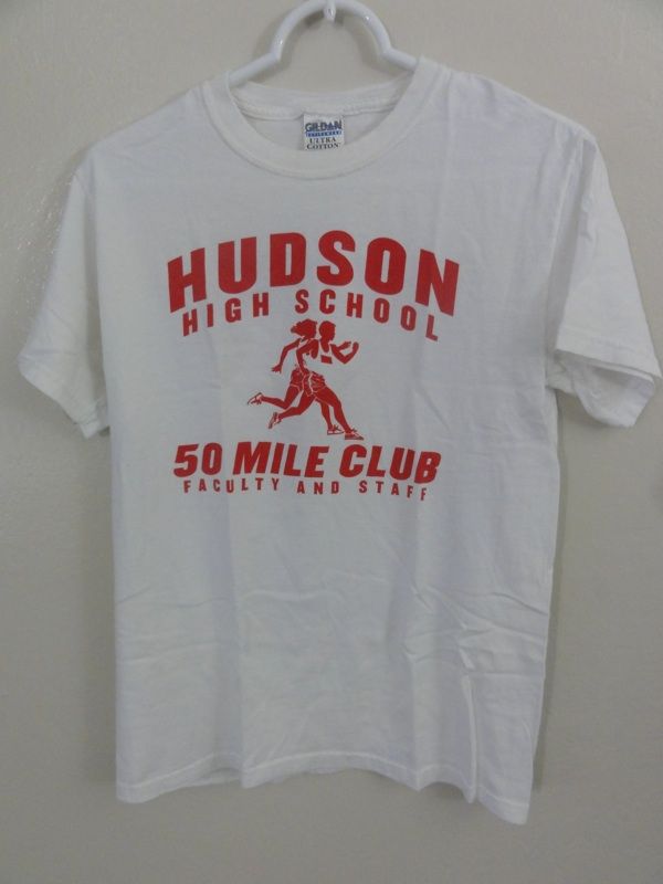 Hudson High School Running t shirt vintage emo indie  