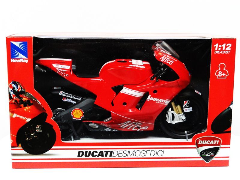 NEW RAY DUCATI CASEY STONER NO.27 2009 MOTORCYCLE 112  