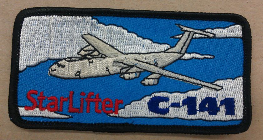 141 Starlifter Lockheed Martin Uniform Patch  