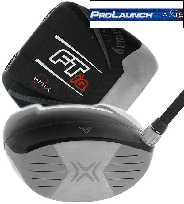 CALLAWAY FT IQ 9* I MIX DRIVER GRAFALLOY PROLAUNCH AXIS BLUE 60 