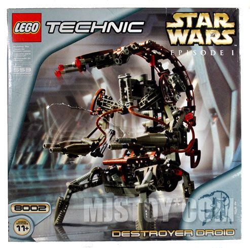 NIB LEGO 8002 Technic Star Wars Ep I Destroyer Droid  