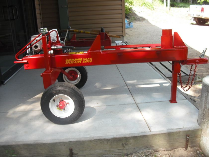 New Split Fire 2260 Motorized Log Splitter Splitfire  