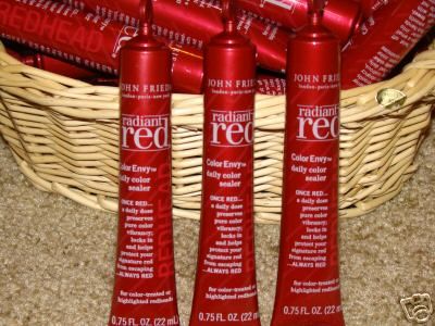 John Frieda radiant red color envy sealer HAIR CARE 6oz  