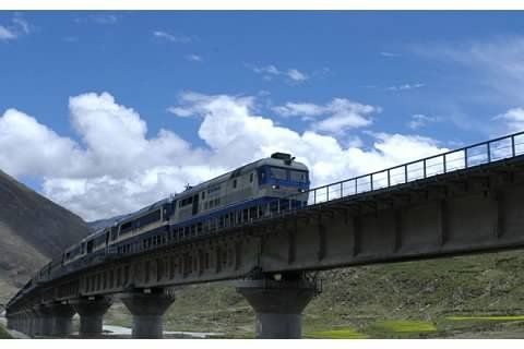 Ho China DF8B DIESEL LOCO QINHAI TIBET RAILWAY LIMITED  