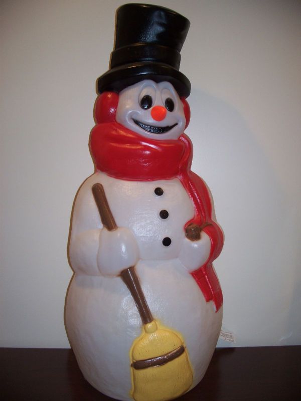 NEW BLOWMOLD YARD LIGHT DECOR SNOWMAN 41 CHRISTMAS NEW  