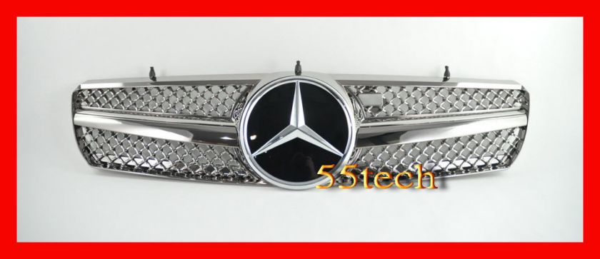 00~06 Mercedes W215 CL55 CL500 CL600 Grill Grille BLK C  